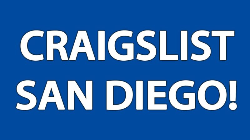 Craigslist San Diego