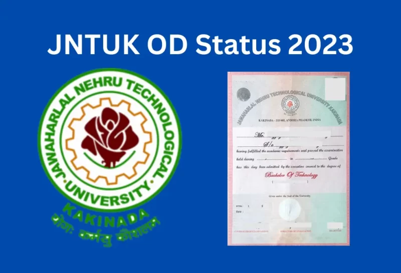 JNTUK OD Status